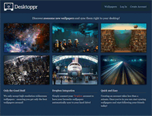 Tablet Screenshot of desktoppr.co